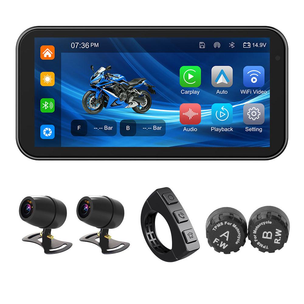 5" Or 6.25" Motorcycle Navigator With Wireless CarPlay & Android Auto – HD Camera, Bluetooth, Touchscreen Display
